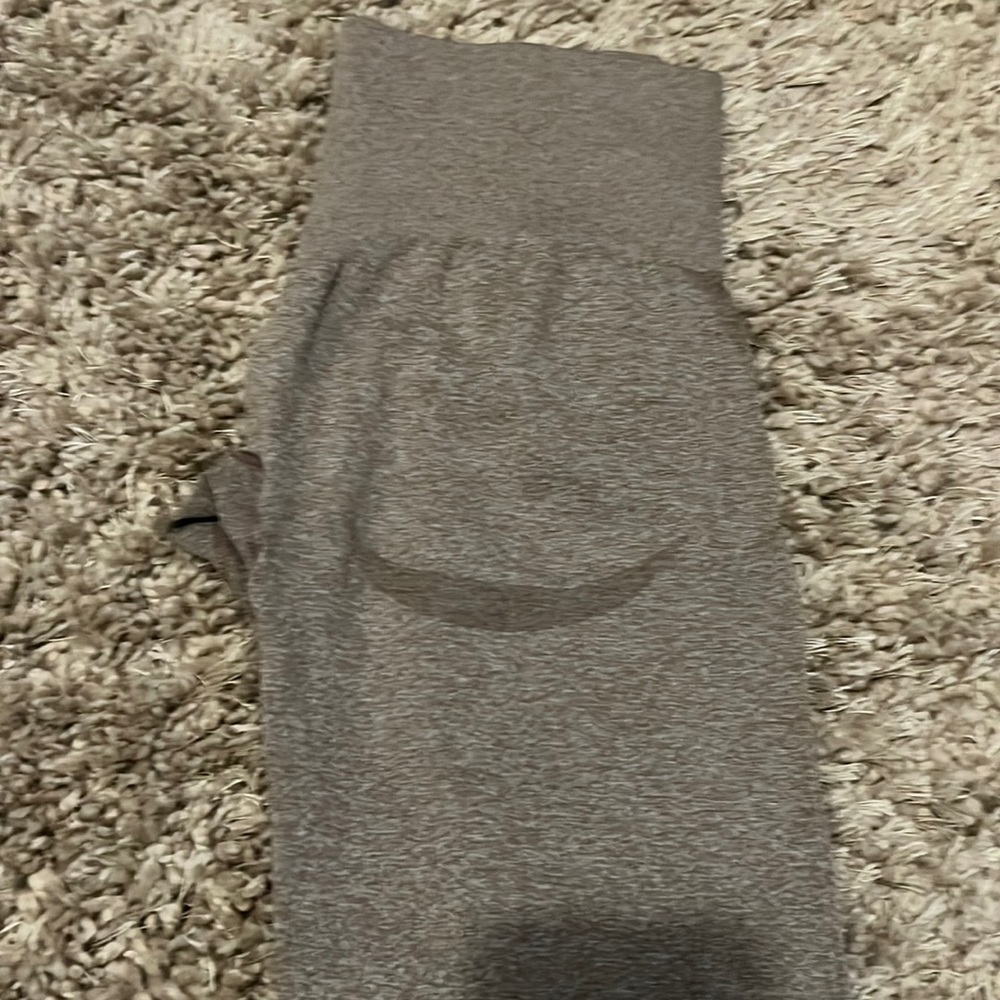 Brown seamless leggings